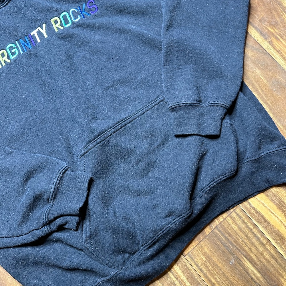 Virginity Rocks Hoodie - Picture 4 of 5